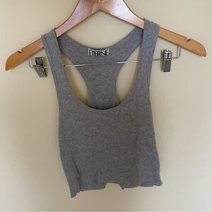 Eterne rib racer back tank